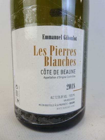 1 magnum COTE DE BEAUNE, blanc, 2018, Les...