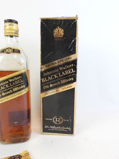 1 bouteille Whisky Johnnie Walker Black Label...