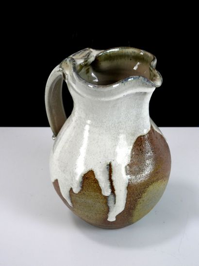 Jean JACQUINOT (1944-2025) 
Stoneware pitcher,...