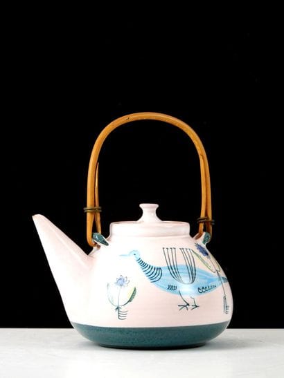 Yvon ROY (born 1938)
Glazed earthenware teapot...