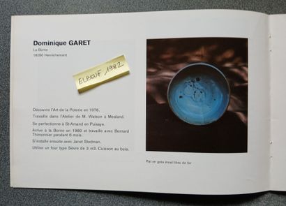 Dominique GARET (born 1957) - La Borne. 
Turned...