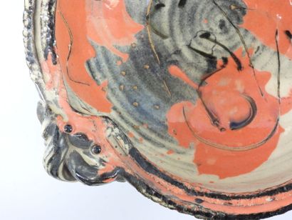 Michel GARDELLE (1949-2025).
Heeled bowl...