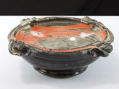 Michel GARDELLE (1949-2025).
Heeled bowl...