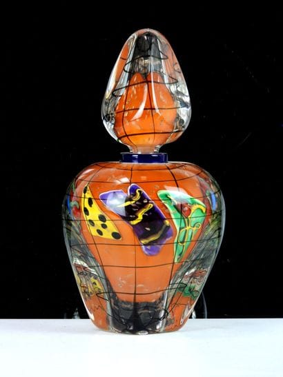 Allain GUILLOT (Born 1948)
Four-sided blown...