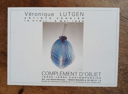 Véronique LUTGEN (born 1962). 
Ball vase...