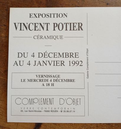 Vincent POTIER (1954-2011) - Sauve (30).
Stoneware...