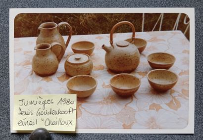 Denis GOUDENHOOFT (1948-2024).
Set of a coffee...