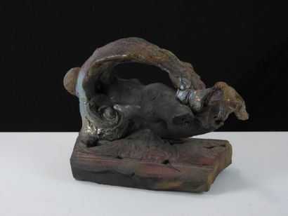 Dominique BAJARD (born 1953).
Quadripod sculpture...