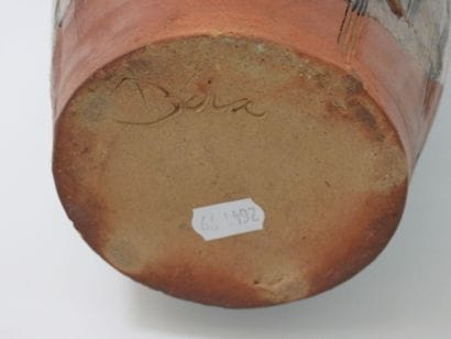 Jean-Michel DOIX (born 1947) 
Stoneware turned...