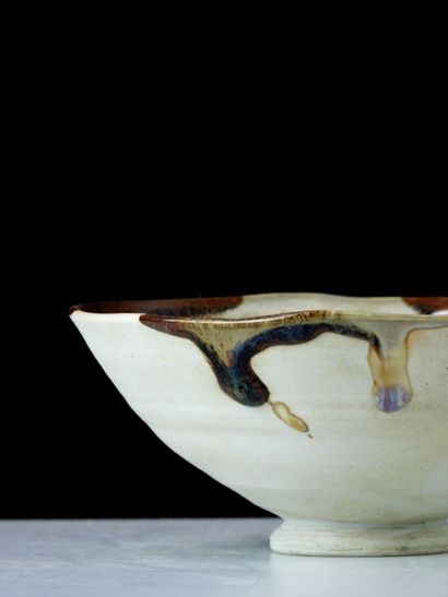 Jean LINARD (1931-2010).
Reunion of two bowls,...