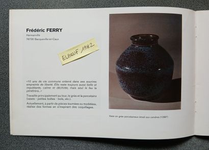 Fred FERRY (born 1954) 
Turned bottle in...