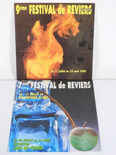 Set of 2 booklets produced for exhibitions...
