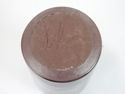 Xavier DUVER (Born 1945).
Brown enameled...