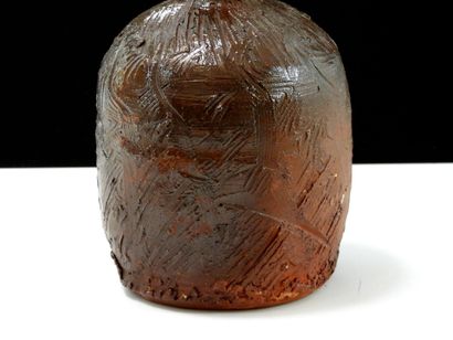 Georges SYBESMA (born 1960). 
Stoneware ring-neck...