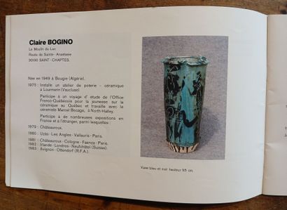 Claire BOGINO (born 1949).
Four-lobed cylinder...