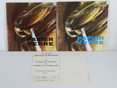 Papier de Verre (1990 and 1991), 2 catalogs.

1st...
