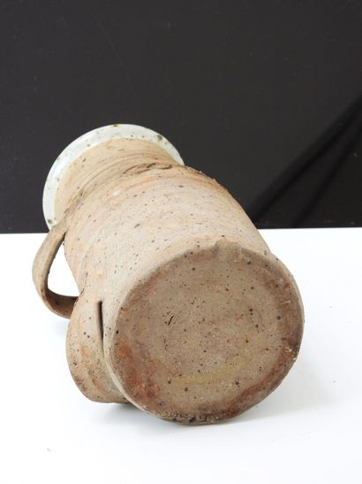Gustave TIFFOCHE (1930-2011)
Stoneware gherkin...