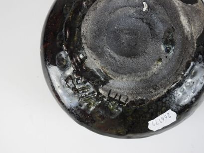 Hervé ROUSSEAU (b. 1955) - La Borne (18).
Bowl...