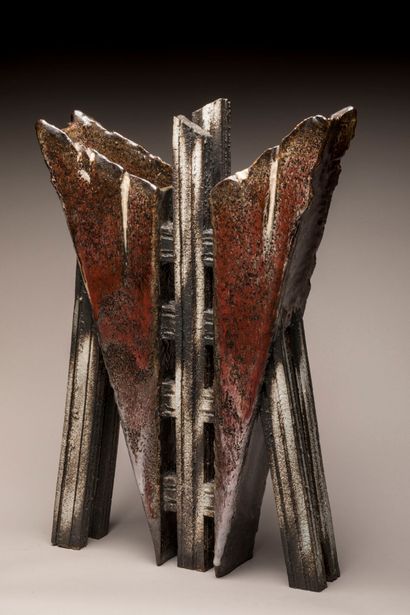 Serge COUSSERAN (b. 1954) 
Large architectural...