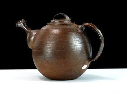 Claude CHAMPY (born 1944).
Brown glazed stoneware...