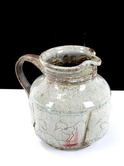 Françoise MUSSEL (born 1943): 
Large stoneware...
