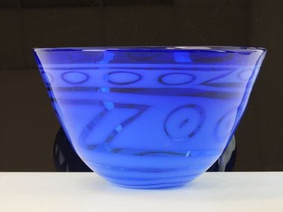 Nicolas MORIN (born 1959).
Large blue blown...