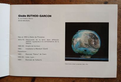 Gisèle BUTHOD-GARCON (born 1954).
Enameled...