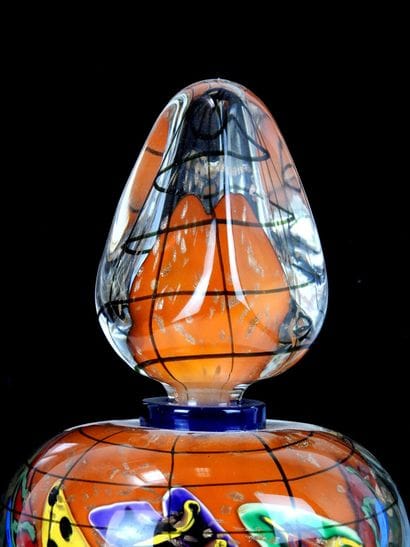 Allain GUILLOT (Born 1948)
Four-sided blown...