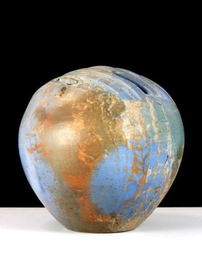 Loul COMBRES (born 1937) 
Turned ball sculpture...