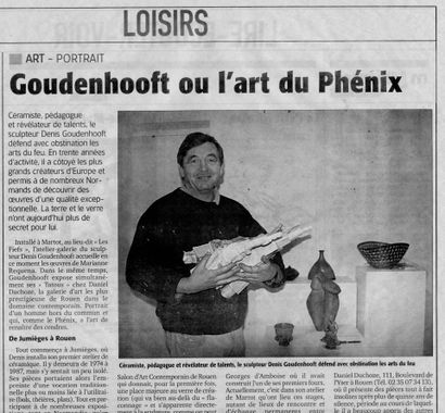 Denis GOUDENHOOFT (1948-2024).
