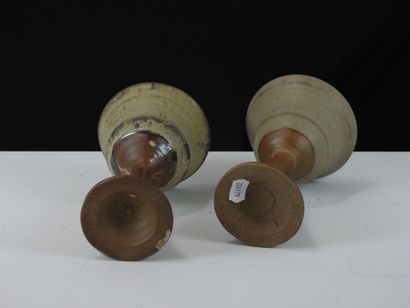 Claude CHAMPY (born 1944).
A set of two chalices...