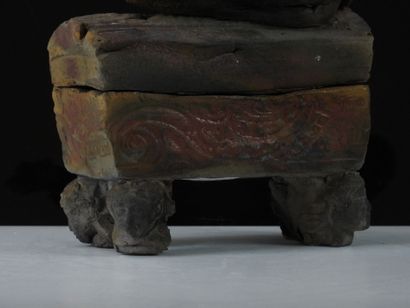 Dominique BAJARD (born 1953).
Quadripod sculpture...