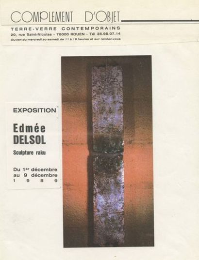 Edmée DELSOL (b. 1939).
