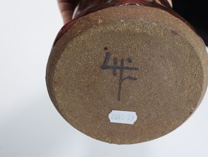 Charles HAIR (b. 1955): 
Stoneware turned...