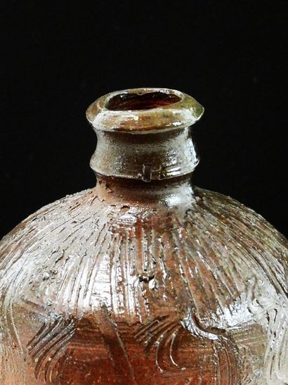 Georges SYBESMA (born 1960). 
Stoneware ring-neck...