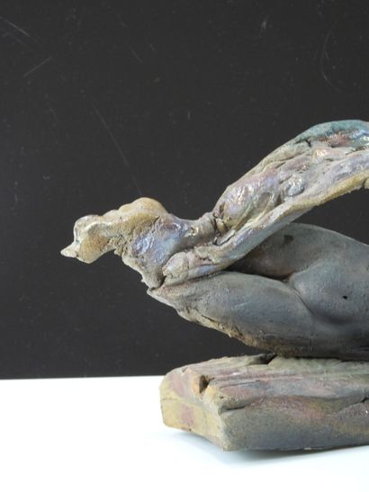 Dominique BAJARD (born 1953).
Quadripod sculpture...