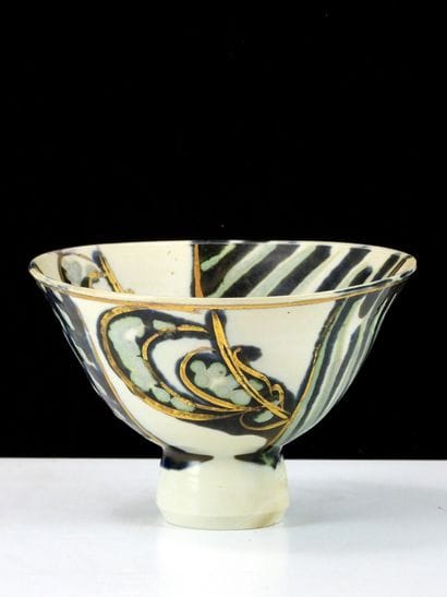 Agnès COUPEY (born 1959).
Turned flared porcelain...