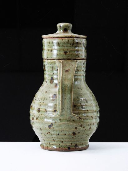 Gustave TIFFOCHE (1930-2011)
Large enameled...