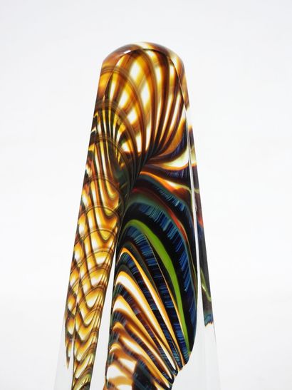 Claude MORIN (1932-2021).
Sculpture in blown...