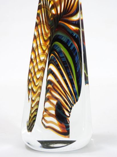 Claude MORIN (1932-2021).
Sculpture in blown...