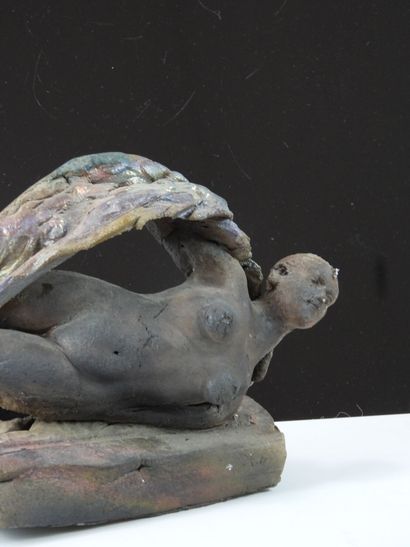 Dominique BAJARD (born 1953).
Quadripod sculpture...