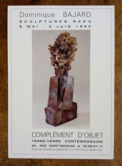 Dominique BAJARD (born 1953).
Quadripod sculpture...