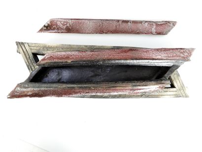 Serge COUSSERAN (born 1954) 
Large box sculpture...