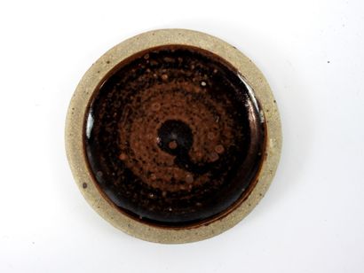 Pierre DIGAN (1941-2016)
Set of two stoneware...