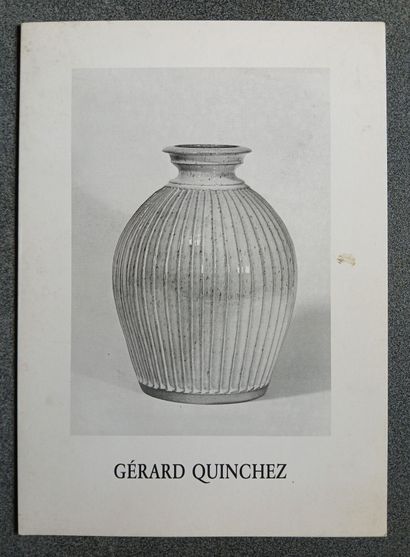 Gérard QUINCHEZ (1949-2016)
Large-fluted...