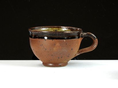 Pierre DIGAN (1941-2016)
Set of two stoneware...