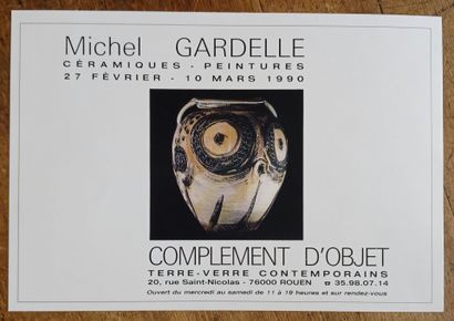 Michel GARDELLE (1949-2025).
Wheeled box...