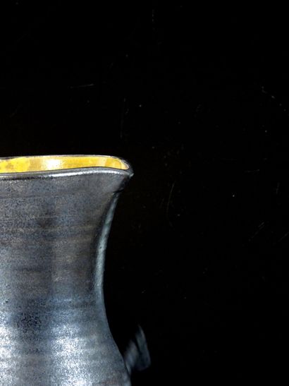 DRILLON (Marc Drillon) 
Matte black pitcher...