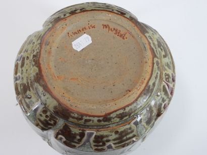 Françoise MUSSEL (born 1943): 
Large stoneware...