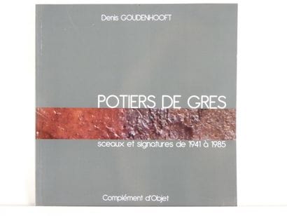 Stoneware potters. Seals and signatures from...